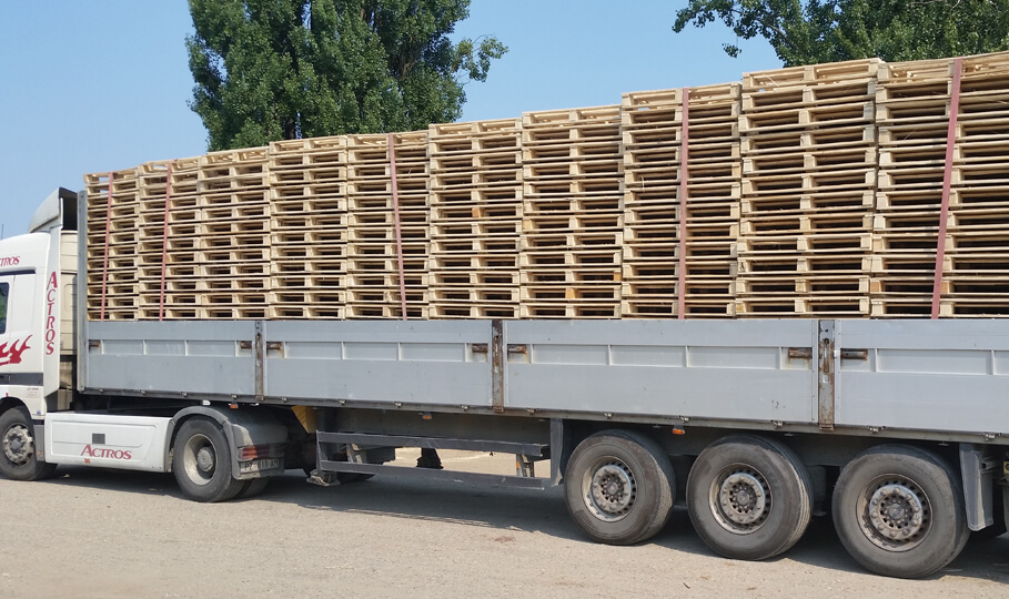 Velike palete kao sigurnija podloga za teške terete i nestandardne proizvode